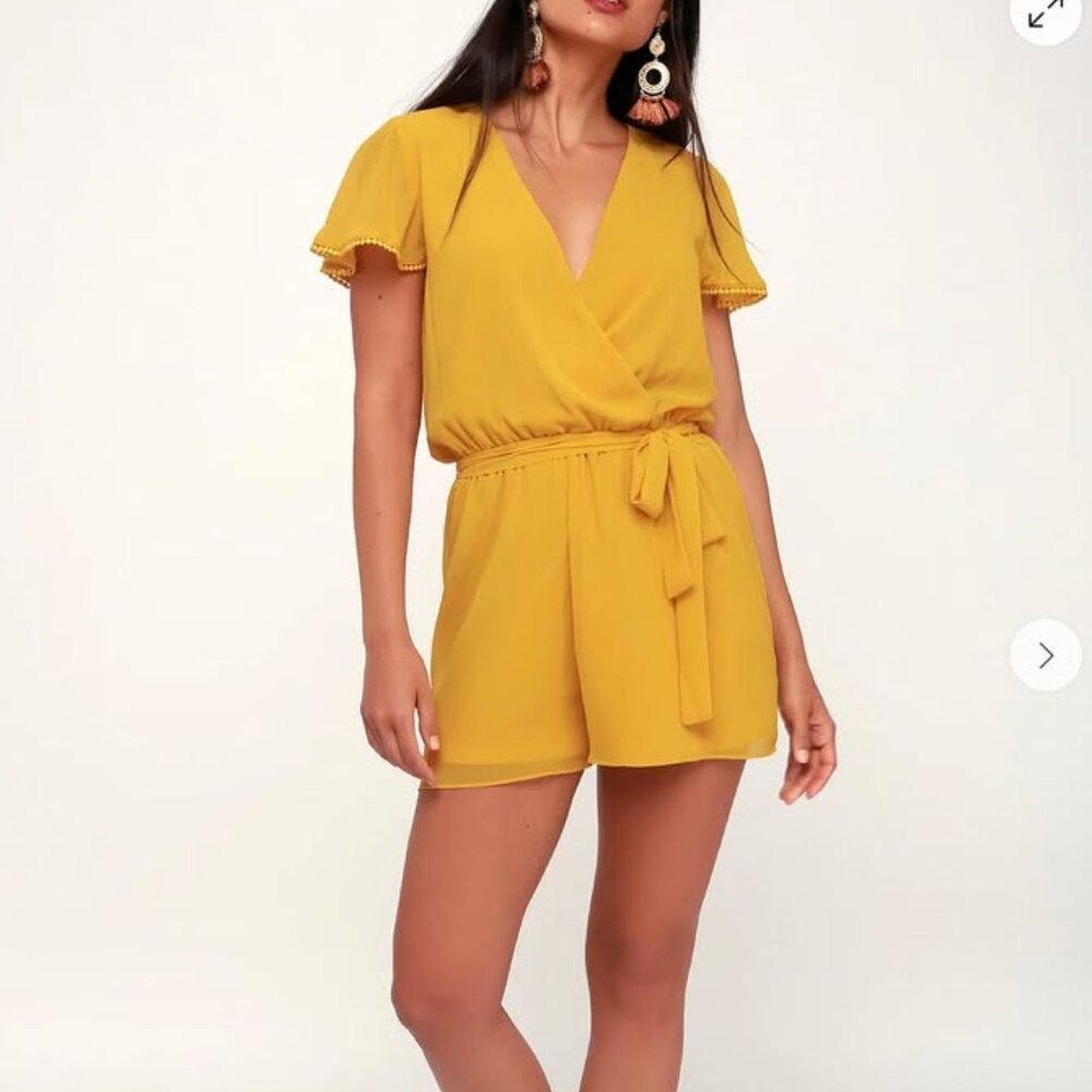 Lulu's Yellow Romper For Sale